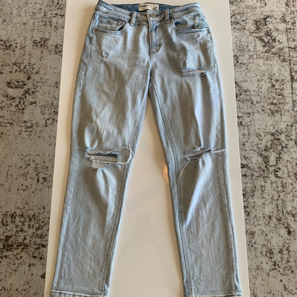 Blue boyfriend jeans - size 1